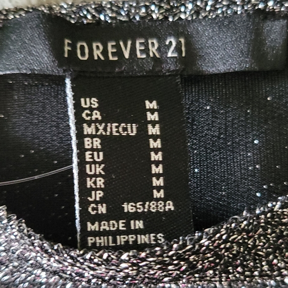 Womens size Medium Forever 21 dressy tank top - Picture 3 of 8